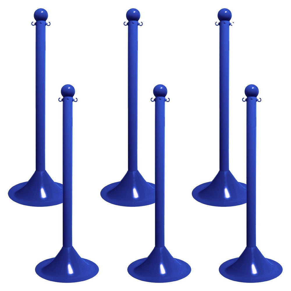 Barrier Posts; Post Type: Standard Post; Post Material: Polyethylene, Plastic; Base Material: Plastic; Surface Style: Solid Color