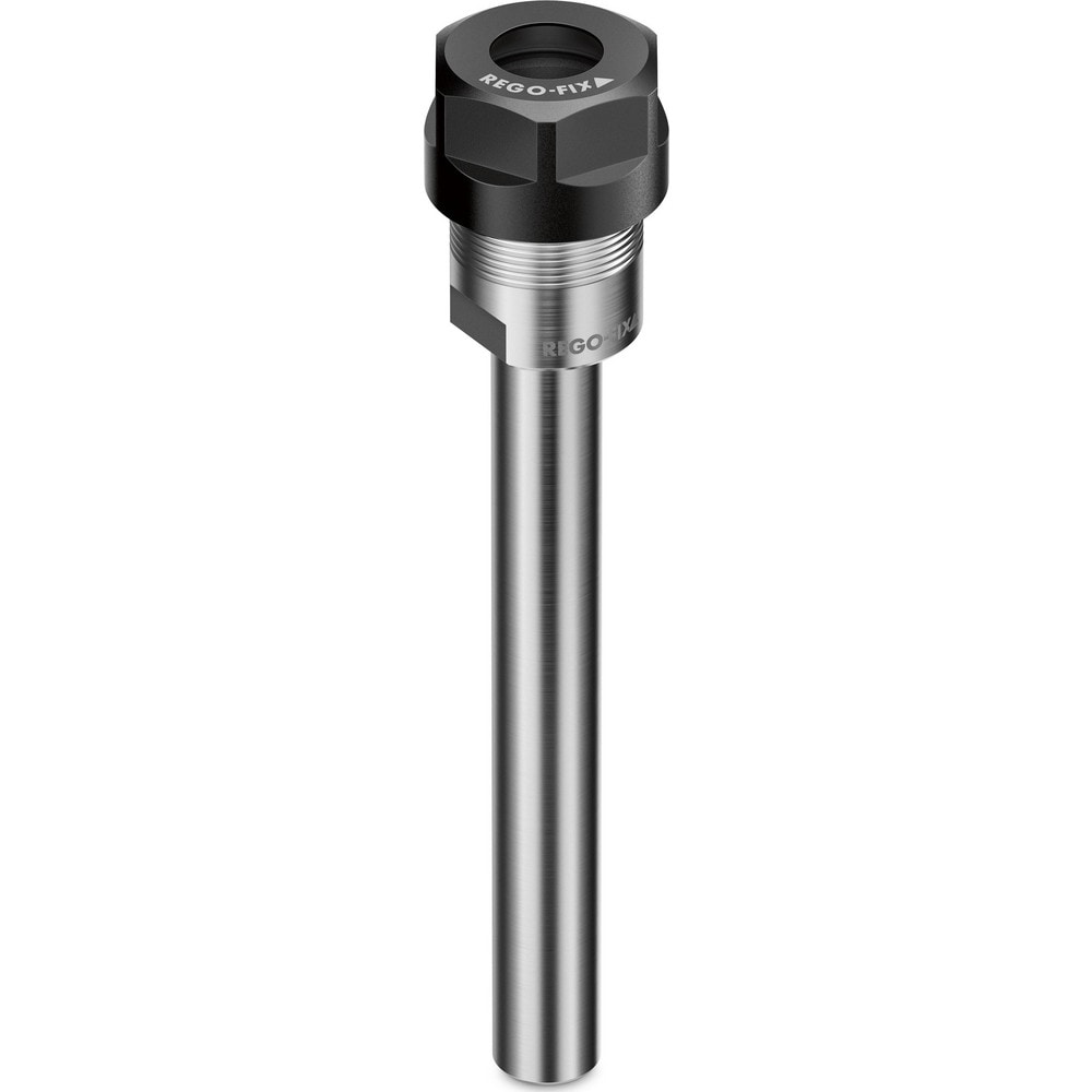 Collet Chuck: 1.00 to 17.00 mm Capacity, ER Collet, 22.50 mm Shank Dia, Straight Shank