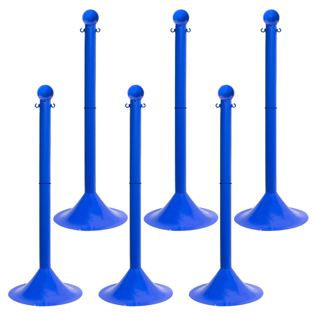 Barrier Posts; Post Type: Standard Post; Post Material: Polyethylene, Plastic; Base Material: Plastic; Surface Style: Solid Color