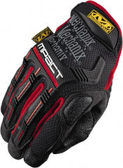 Work Gloves: Mechanix Wear MPT-52, Size Small, Leather Lined, Leather, Impact