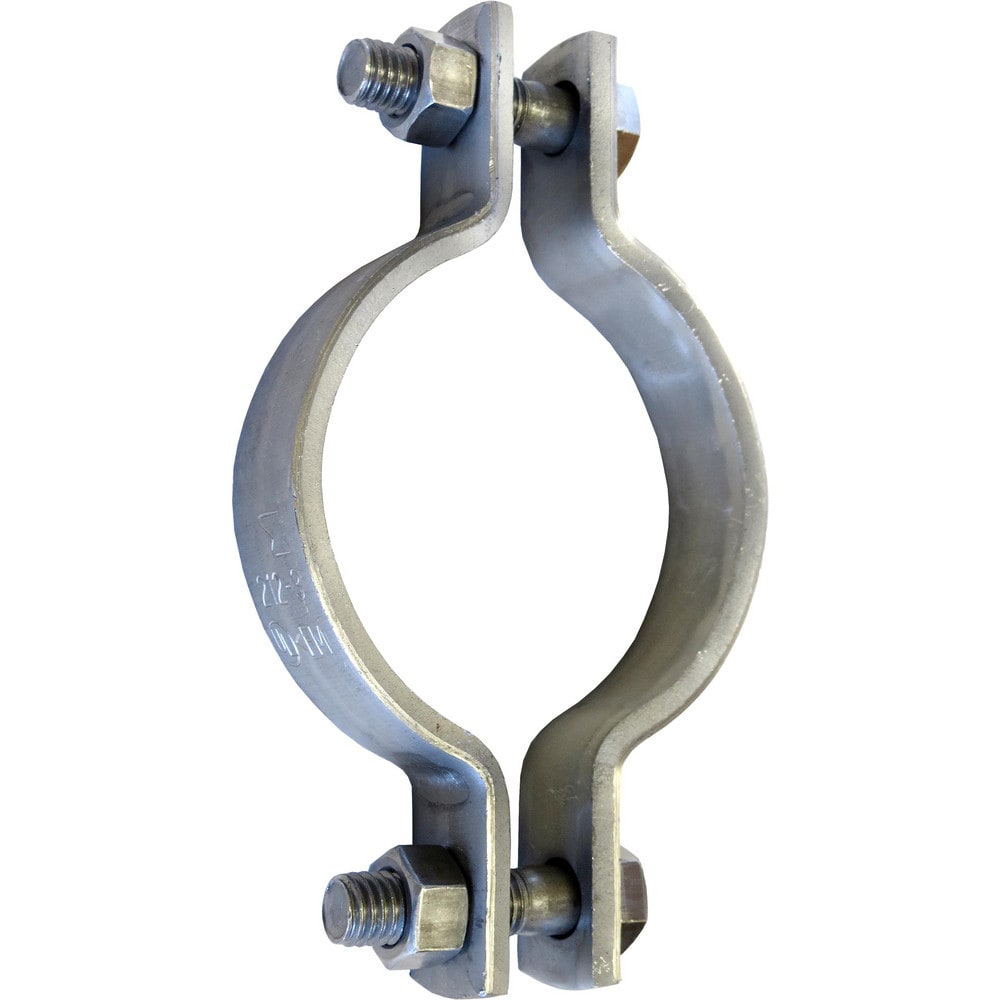 Pipe & Cable Clamps; Clamp Type: Medium Pipe Clamp; Clamp Color: Gray; Material: Carbon Steel; Nominal Pipe Size: 1