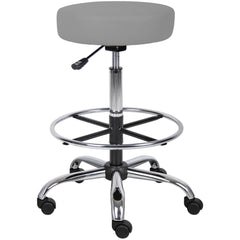 Medical/Drafting Stool: 28 to 34" Seat Height, 16 x 16" Seat