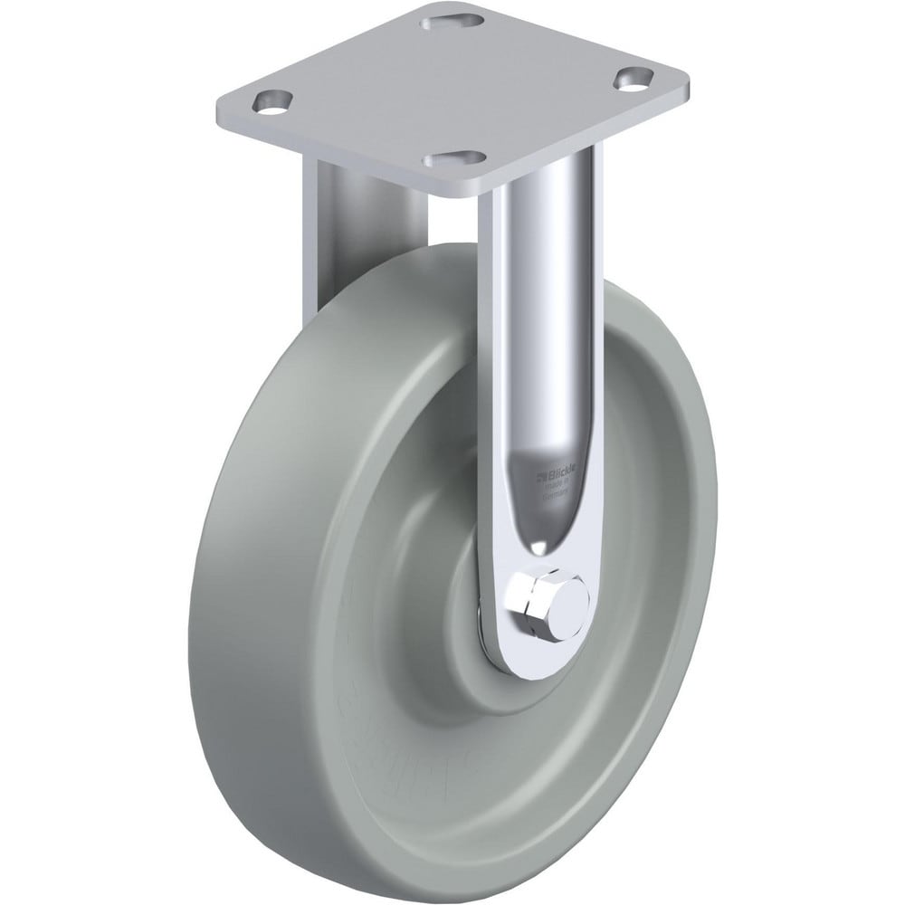 Top Plate Casters; Mount Type: Plate; Number of Wheels: 1.000; Wheel Diameter (Inch): 6-5/16; Wheel Material: Polyurethane; Wheel Width (Inch): 2; Wheel Color: Light Brown