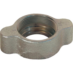 Ground Joint Hose Couplings; Thread Type: NPSM; Thread Size: 2-1/2-8; Type: Wing Nut; Material: Plated Iron; Size: 2 in; Style: Wing Nut