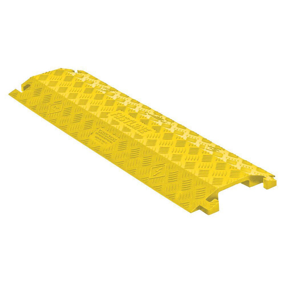 Cable Ramps; Ramp Style: Drop Over; Connection Type: L-Shaped; Work Load Limit (Lb.): 2100 lb; Number of Channels: 1; Overall Length (mm): 36.00 in; Overall Width: 11 in; Overall Height: 1.5 in; Channel Height: 1 in