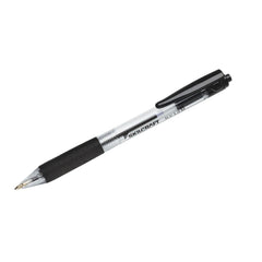 Pens & Pencils; 1MM MED PT BLK 12/PK RETRACTABLE BALLPOINT PEN