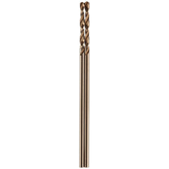 Mechanics Drill Bit:  0.0390" Dia,  135&deg,  Cobalt,  Hex Shank,  Split Point