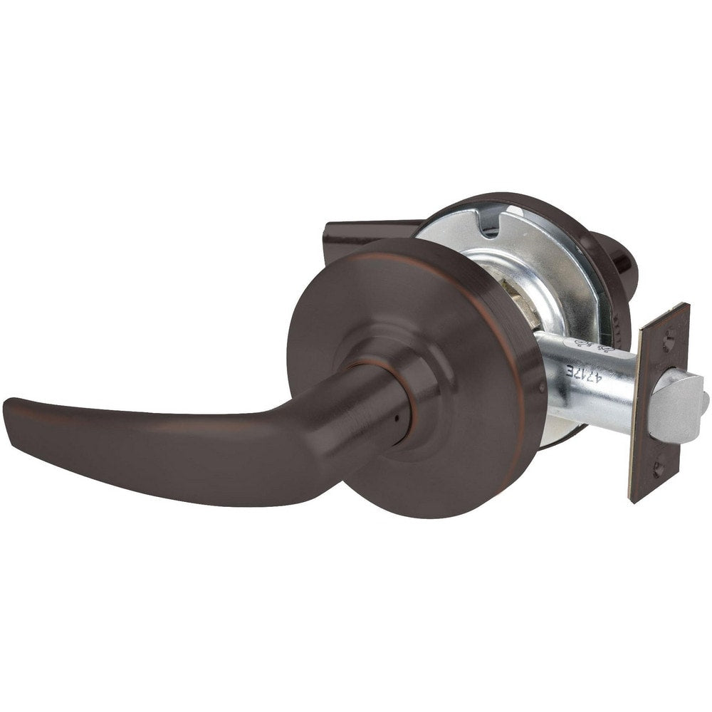 Lever Locksets; Lockset Type: Passage; Key Type: Keyed Different; Back Set: 2-3/4; Cylinder Type: Non-Keyed; Material: Metal; Door Thickness: 1-5/8 - 2-1/8; Finish: Matte Black