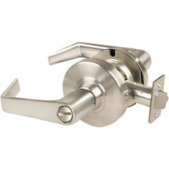 Lever Locksets; Lockset Type: Communicating; Key Type: Keyed Different; Back Set: 2-3/4; Cylinder Type: Less Core; Material: Metal; Door Thickness: 1-5/8 - 2-1/8; Finish: Satin Chrome