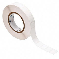 Label Maker Label: White, Polyester, 3,000 per Roll