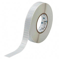 Label Maker Label: White, Polyimide, 10,000 per Roll