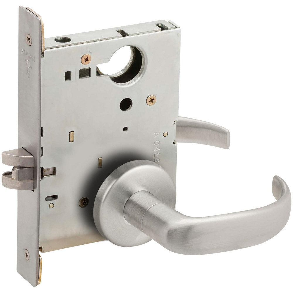 Lever Locksets; Lockset Type: Passage; Key Type: Keyed Different; Back Set: 2-3/4; Cylinder Type: None; Material: Metal; Door Thickness: 1-3/4; Finish: Satin Chrome