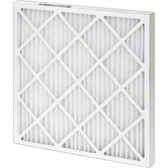 Pleated Air Filter: Pleated, MERV 8, Synthetic Media, 35% Efficient, 8.88" High, 19.25" Wide, 1" Deep