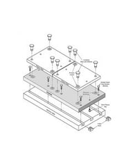 Fixture Kit - 36″ × 16″ × 1.125″ (Steel Subplate); 10″ × 16″ × 0.75″ (Jigsaw) (Aluminum Fixture Plate)