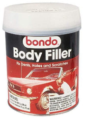 3M - Body Filler - 32 oz Body Filler, 3/4 oz Cream Hardener - Top Tool & Supply