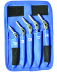 5 Piece - T15 - T30 - Chrome HexPro Pivot Head Star Wrench Set - Top Tool & Supply