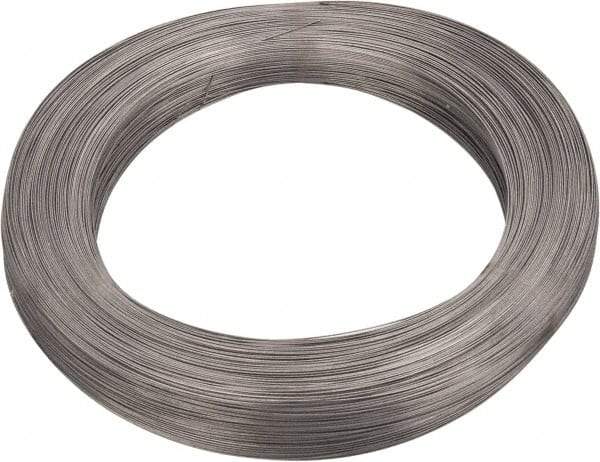 Value Collection - 5 Gage, 0.014 Inch Diameter x 1,913 Ft. Long, High Carbon Steel, Tempered Music Wire Coil - ASTM A228, 1 Lb. Shipping Weight - Top Tool & Supply