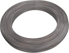 Value Collection - 10 Gage, 0.024 Inch Diameter x 651 Ft. Long, High Carbon Steel, Tempered Music Wire Coil - ASTM A228, 1 Lb. Shipping Weight - Top Tool & Supply