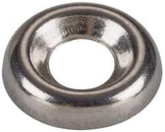 Value Collection - 0.072" Thick, Stainless Steel, Standard Countersunk Washer - 0.15" ID x 0.37" OD - Top Tool & Supply