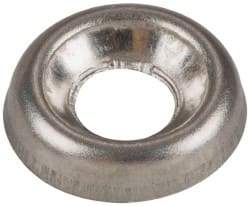 Value Collection - 0.08" Thick, Stainless Steel, Standard Countersunk Washer - 0.152" ID x 0.432" OD - Top Tool & Supply