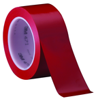 List 471 4" x 36 yds Vinyl Tape - Red - Top Tool & Supply