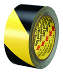 List 5702 2" x 36 ydsSafety Stripe Tape - Black/Yellow - Top Tool & Supply