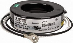 Simpson Electric - 2 VA Burden, 150 Amp AC Input, 5 Amp AC Output, 50 to 400 Hz, Panel Meter Donut Current Transformer - Screw Terminal, For Use with AC Ammeter - Top Tool & Supply