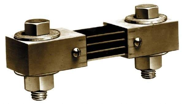 Simpson Electric - Panel Meter Switchboard Shunt - 500, 50 mV Drop, Screw Terminal, For Use with Falcon Series 200 mVDC Meters - Top Tool & Supply