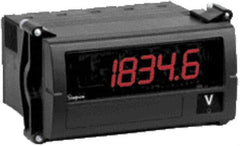 Simpson Electric - 3-1/2 Digits, Digital LED, DC Milliamp, Panel Meter - 50/60 Hz, 10 Ohms, 120 VAC, Red - Top Tool & Supply