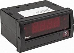 Simpson Electric - 3-1/2 Digits, Digital LED, DC Milliamp, Panel Meter - 50/60 Hz, 10 Ohms, 120 VAC, Red - Top Tool & Supply