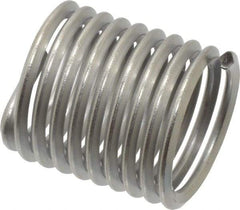 Heli-Coil - 3/4-10 UNC, 1-1/8" OAL, Free Running Helical Insert - 9-3/8 Free Coils, Tanged, Stainless Steel, Bright Finish, 1-1/2D Insert Length - Top Tool & Supply