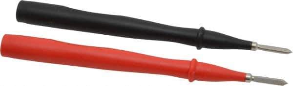 Fluke - Black/Red Electrical Test Equipment Probe - Use with Fluke 175, 177, 179 True RMS Digital Multimeters, Fluke 345 Powers Quality Clamp Meters, Fluke 373 True RMS AC Clamp Meters, Fluke 374 FC True-rms AC/DC Clamp Meters - Top Tool & Supply