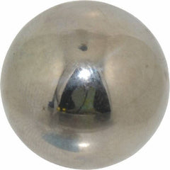 Value Collection - 7/8 Inch Diameter, Grade 25, Chrome Steel Ball - 62 to 66 C Hardness, 0.00005 Inch Diameter Deviation, 0.000025 Inch Sphericity - Top Tool & Supply