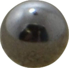 Value Collection - 3.5 mm Diameter, Grade 25, Chrome Steel Ball - 62 to 66 C Hardness, 0.00005 Inch Diameter Deviation, 0.000025 Inch Sphericity - Top Tool & Supply