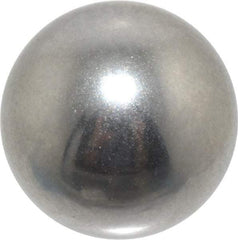 Value Collection - 3/8 Inch Diameter, Grade 100, 440-C Stainless Steel Ball - 57 - 61 C Hardness, 0.0005 Inch Sphericity, 0.0005 Inch Diameter Deviation - Top Tool & Supply