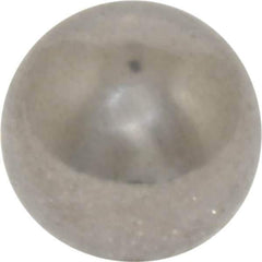 Value Collection - 1/2 Inch Diameter, Grade 100, 440-C Stainless Steel Ball - 57 - 61 C Hardness, 0.0005 Inch Sphericity, 0.0005 Inch Diameter Deviation - Top Tool & Supply