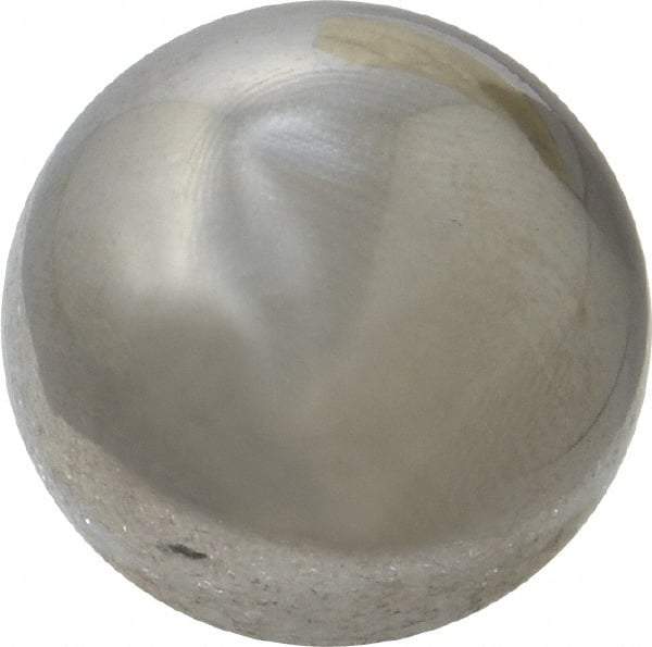 Value Collection - 1 Inch Diameter, Grade 100, 440-C Stainless Steel Ball - 57 - 61 C Hardness, 0.0005 Inch Sphericity, 0.0005 Inch Diameter Deviation - Top Tool & Supply