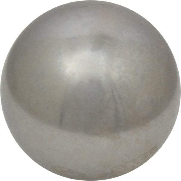 Value Collection - 1-1/2 Inch Diameter, Grade 100, 440-C Stainless Steel Ball - 57 - 61 C Hardness, 0.0005 Inch Sphericity, 0.0005 Inch Diameter Deviation - Top Tool & Supply