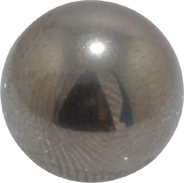 Value Collection - 1/2 Inch Diameter, Grade 100, 302 Stainless Steel Ball - 25 - 39 C Hardness, 0.0001 Inch Sphericity, 0.0001 Inch Diameter Deviation - Top Tool & Supply