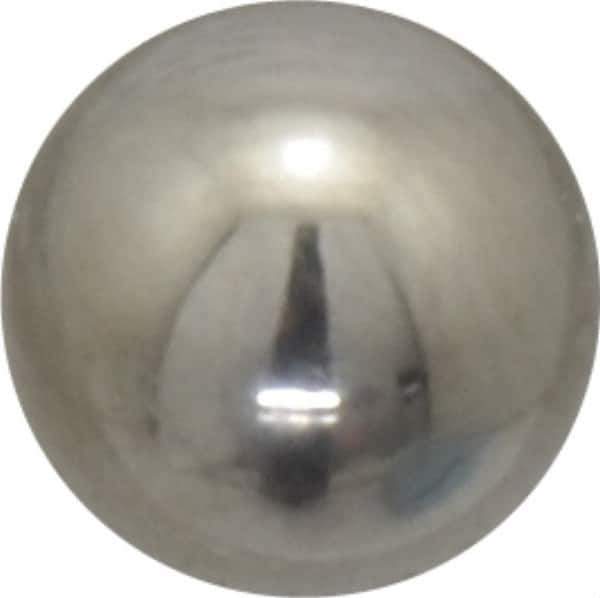 Value Collection - 5/16 Inch Diameter, Grade 100, 316 Stainless Steel Ball - 40 - 45 C Hardness, 0.0001 Inch Sphericity, 0.0001 Inch Diameter Deviation - Top Tool & Supply