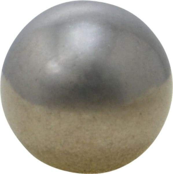 Value Collection - 3/4 Inch Diameter, Grade 100, 316 Stainless Steel Ball - 40 - 45 C Hardness, 0.0001 Inch Sphericity, 0.0001 Inch Diameter Deviation - Top Tool & Supply