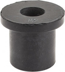 RivetKing - 5/16-18, 7/8" Diam x 1/8" Thick Flange, Rubber Insulated Rivet Nut - UNC Thread, Rubber, 9/16" Body Diam, 0.725" OAL - Top Tool & Supply