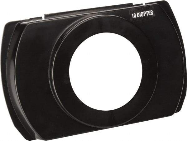 Electrix - 8 Diopter, 3" Wide, Task & Machine Light Magnifier Lens - Black, For Use with 7450 & 7452 Magnifiers - Top Tool & Supply