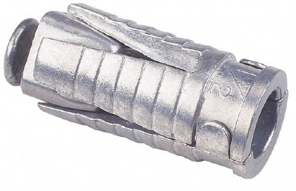 Made in USA - 5/8" Diam, 5/8" Drill, 3-1/2" OAL, 1-1/4" Min Embedment Taper Bolt Concrete Anchor - Grade 5 Steel, Zinc-Plated Finish, Hex Head, Hex Drive - Top Tool & Supply