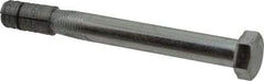 Made in USA - 1/2" Diam, 1/2" Drill, 4" OAL, 1" Min Embedment Taper Bolt Concrete Anchor - Grade 5 Steel, Zinc-Plated Finish, Hex Head, Hex Drive - Top Tool & Supply