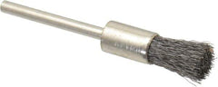 Osborn - 5/16" Brush Diam, End Brush - 1/8" Diam Shank, 25,000 Max RPM - Top Tool & Supply