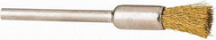 Osborn - 1/4" Brush Diam, End Brush - 1/8" Diam Shank, 25,000 Max RPM - Top Tool & Supply