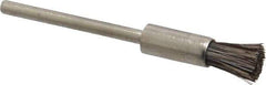 Osborn - 3/16" Brush Diam, End Brush - 3/32" Diam Shank, 25,000 Max RPM - Top Tool & Supply