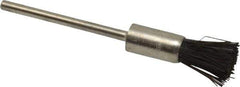 Osborn - 1/4" Brush Diam, End Brush - 3/32" Diam Shank, 25,000 Max RPM - Top Tool & Supply