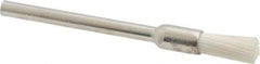 Osborn - 1,000 Grit, 3/16" Brush Diam, End Brush - Ultra Fine Grade, 1/8" Diam Shank, 6,000 Max RPM - Top Tool & Supply